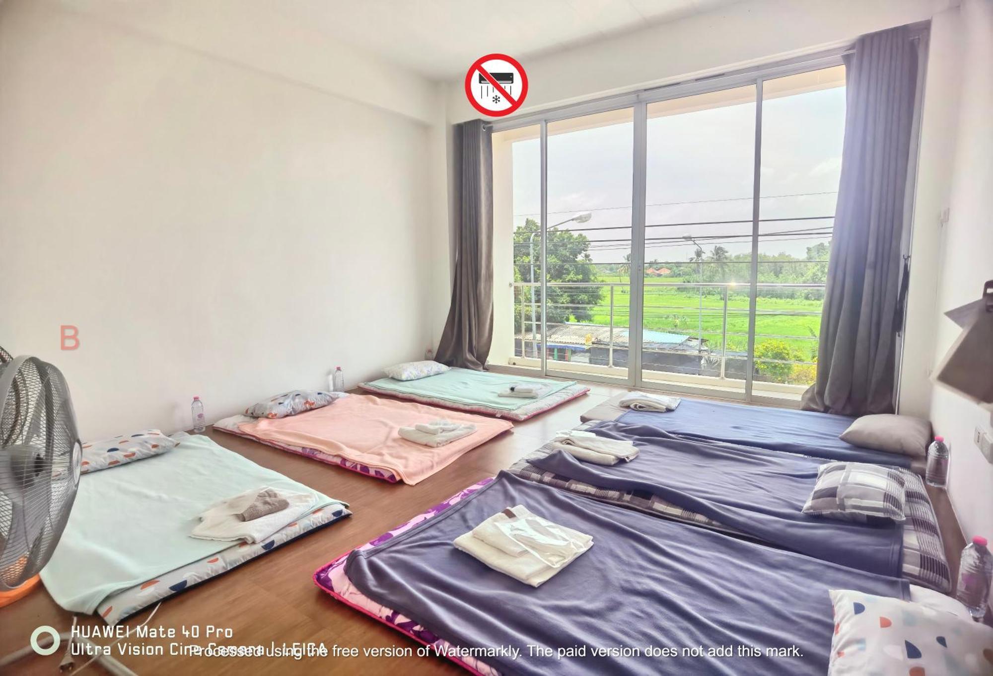 Yyk Hostel 24H Ban Khlong Krang Bagian luar foto